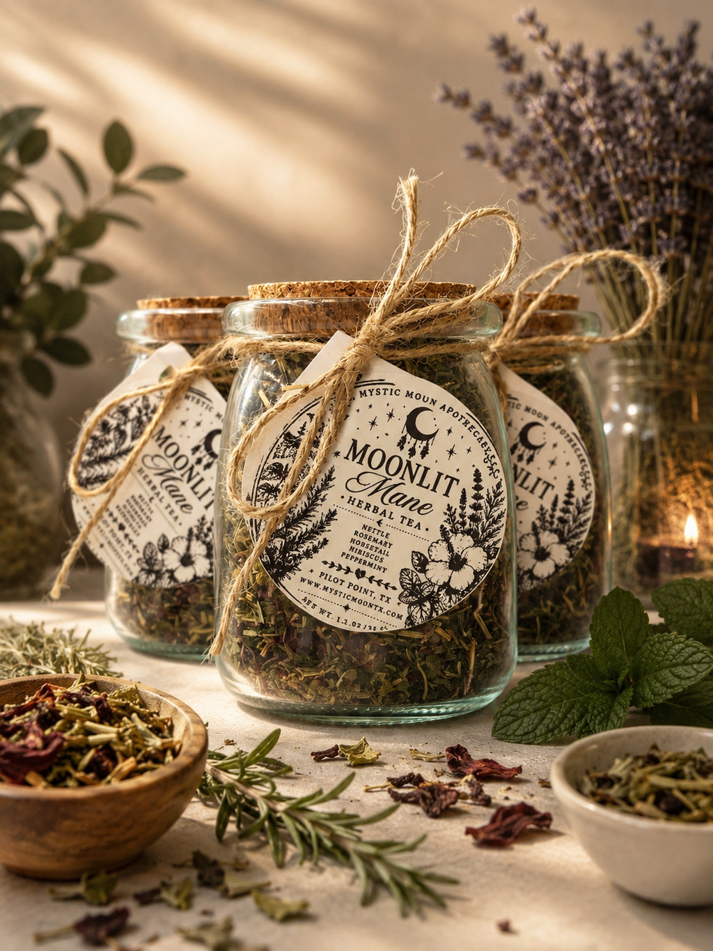 Moonlit Mane (Hair Growth Tea)