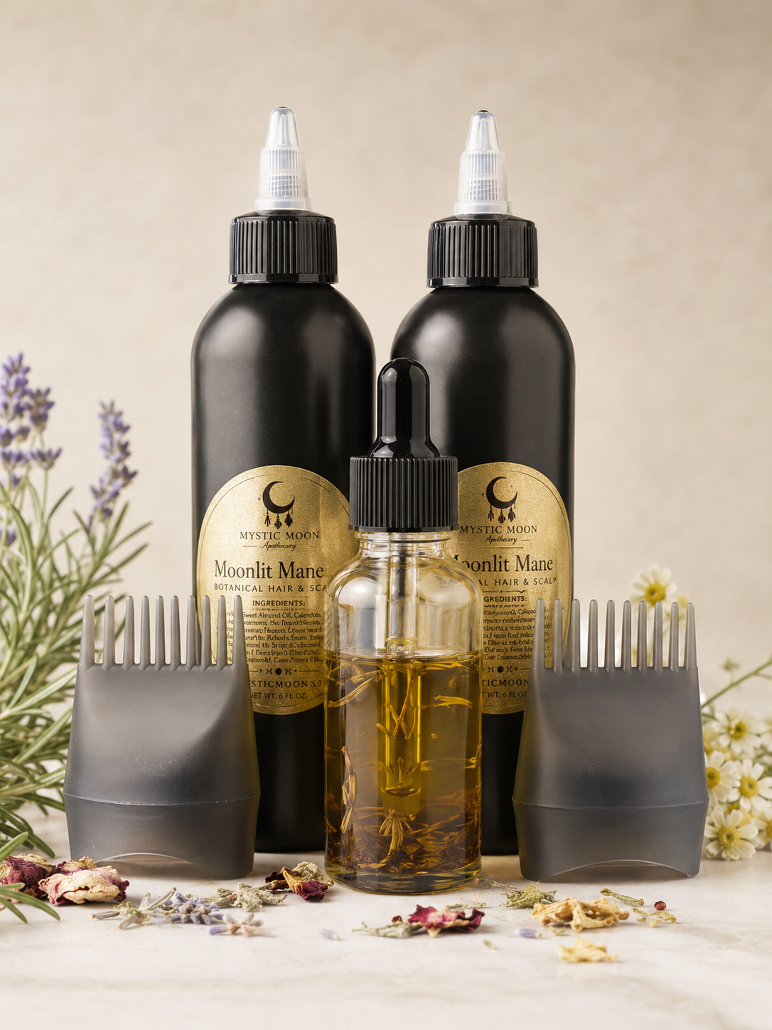 Moonlit Mane Elixir (1oz Dropper Bottle)
