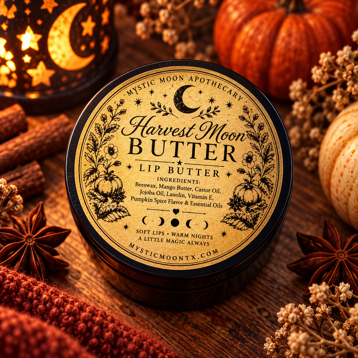 Harvest Moon Lip Butter
