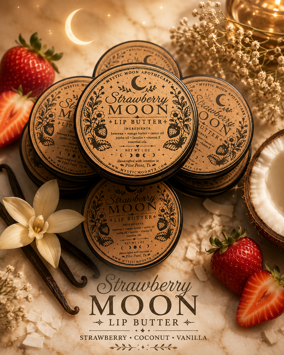 Strawberry Moon Lip Butter (large)