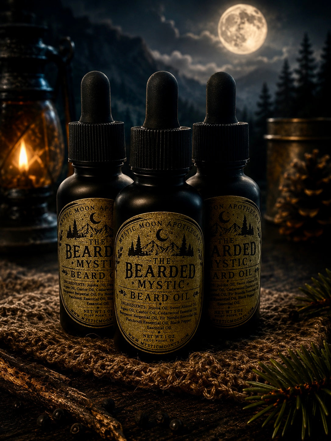 The Bearded Mystic - Beard Oil