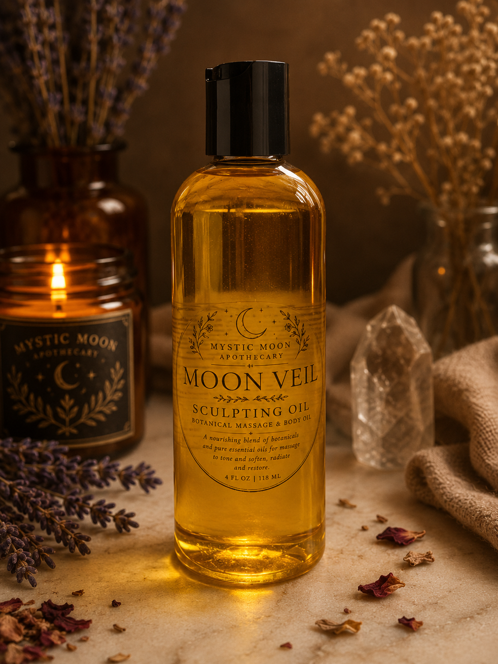 MOON VEIL SCULPTING OIL - 8oz