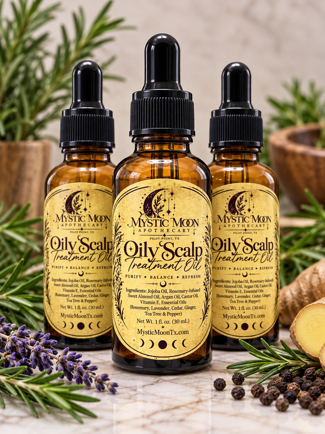 Oily Scalp Treatment Oil